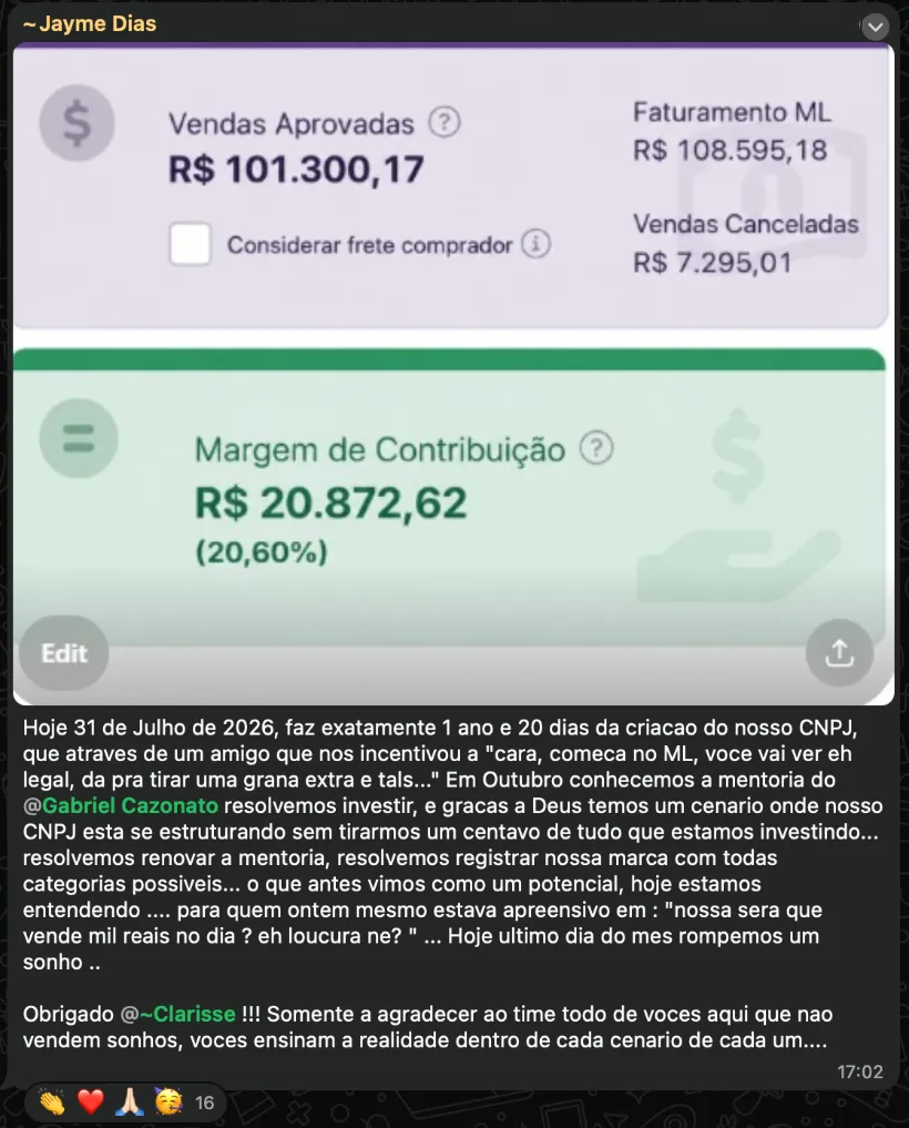 Resultado de aluno
