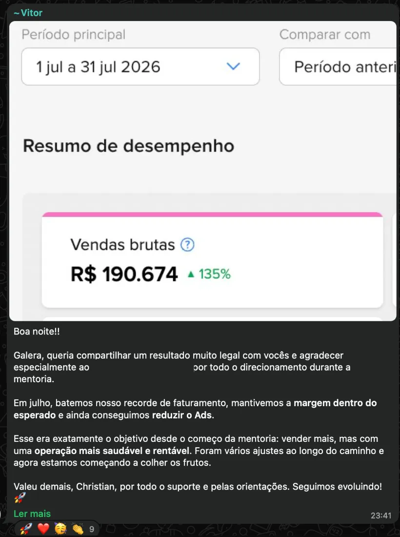 Resultado de aluno